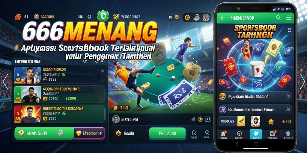 Tampilan gameplay menarik dari aplikasi Sportsbook 666MENANG.