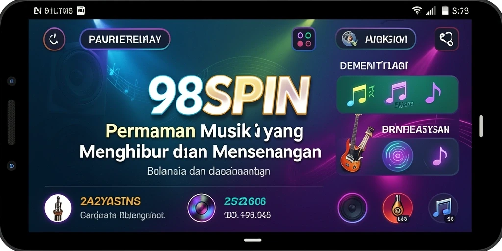 Screenshot 98SPIN menampilkan gameplay yang seru dan interaktif.