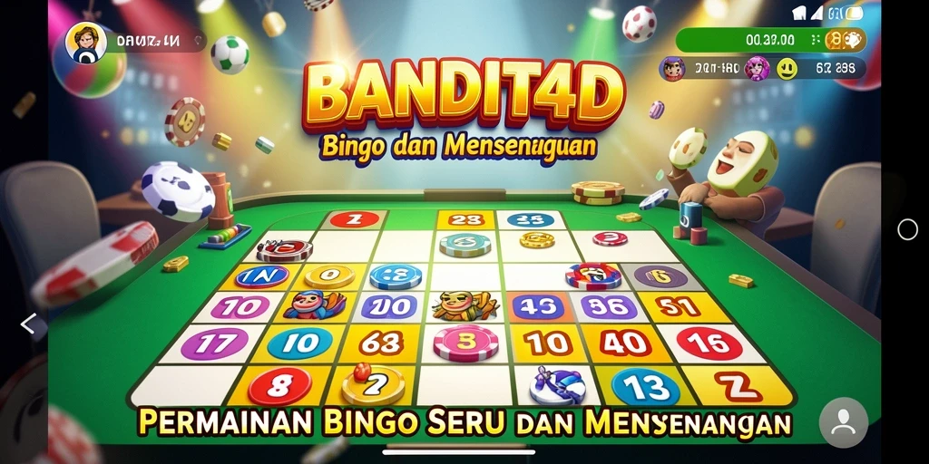 Tangkapan layar menampilkan gameplay menarik dari BANDIT4D Bingo.