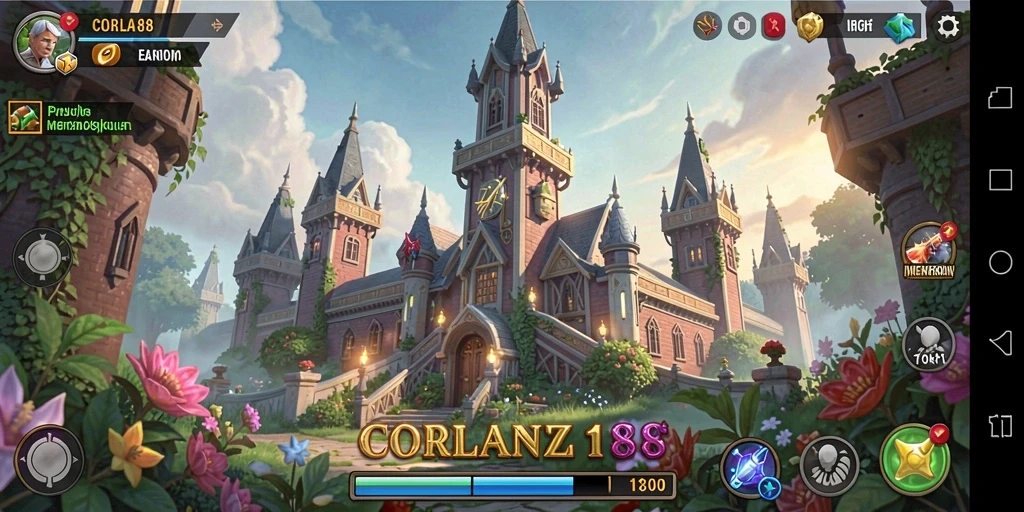 Tampilan gameplay menara pertahanan yang seru dan strategis.