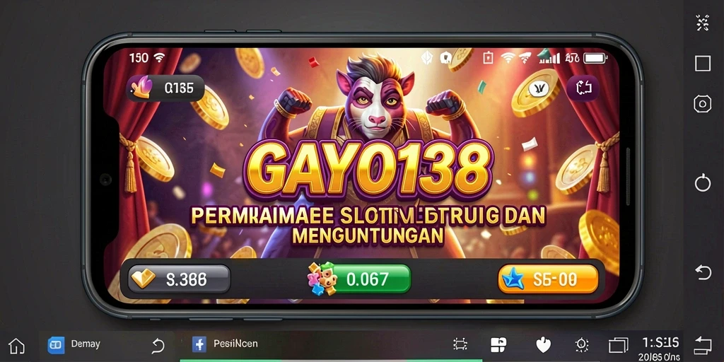 Tampilan gameplay GAYO138 menampilkan keseruan permainan Slot.