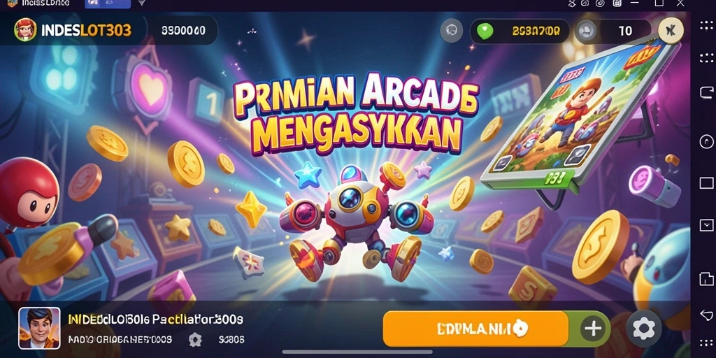 Tampilan gameplay INDESLOT303 yang menarik dan seru.