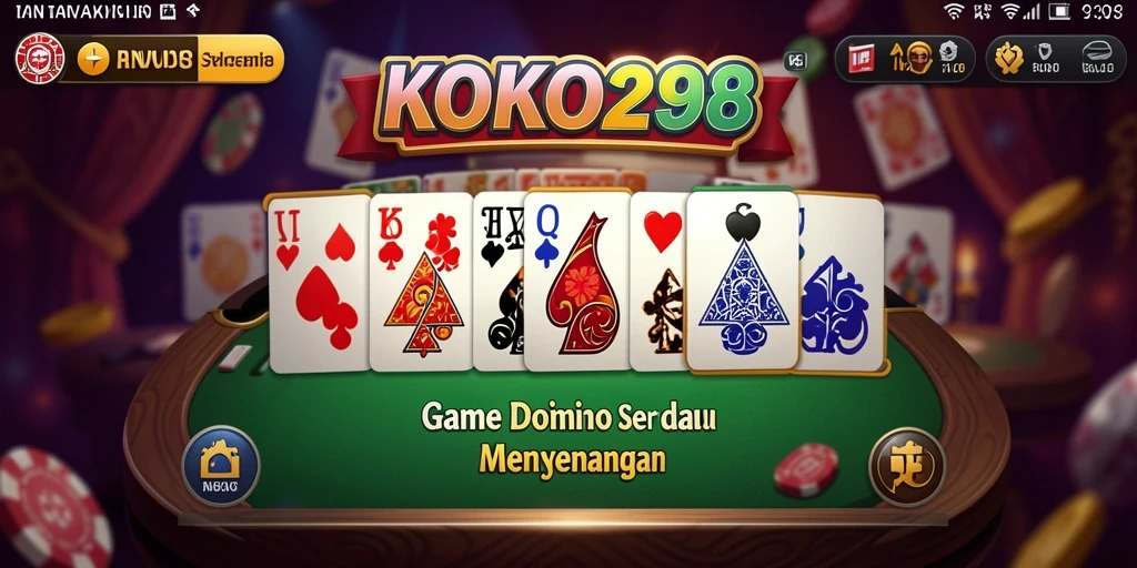 Tampilan gameplay seru dalam KOKO288 dengan teman-teman.