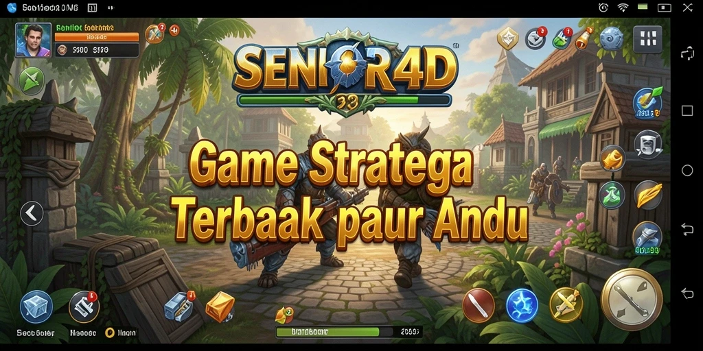 Tampilan gameplay menarik dari SENIOR4D dengan karakter dan lingkungan yang detail.