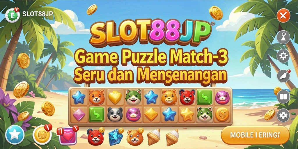 Gameplay SLOT88JP yang seru dan menantang dalam setiap level.