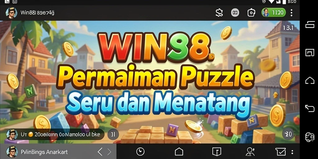 Tampilan gameplay WIN88 yang menarik dan penuh warna.
