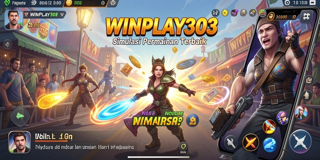 Tampilan gameplay menarik dari WINPLAY303 di dunia simulasi.