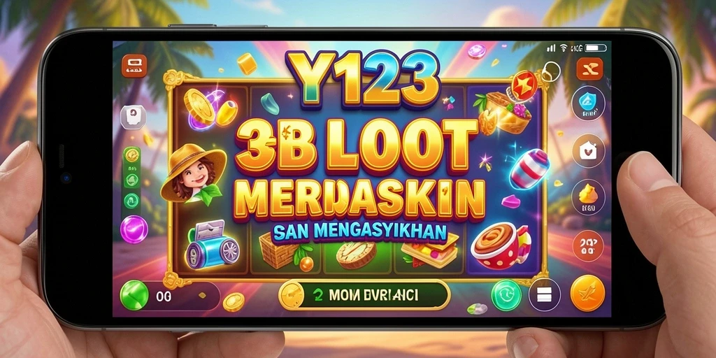 Tampilan menarik dari gameplay YY123 dengan slot yang seru.